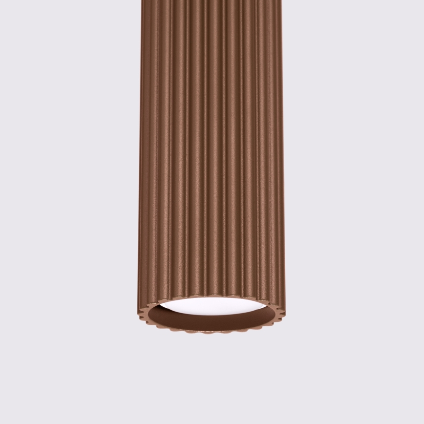 Brilagi - Pendel på kabel CRESTO 1xGU10/10W/230V brun