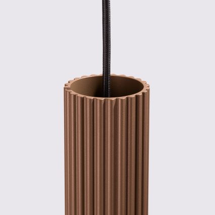 Brilagi - Pendel på kabel CRESTO 1xGU10/10W/230V brun