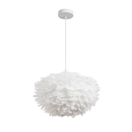 Brilagi - Pendel på kabel FEATHER 3xE27/40W/230V Ø 50 cm hvid