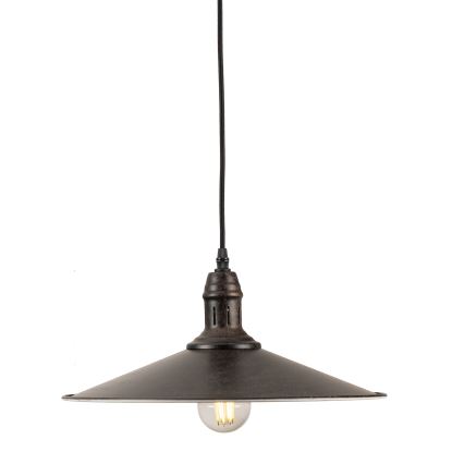 BRILAGI - Pendel på kabel FORGE 1xE27/60W/230V Ø 36 cm brun