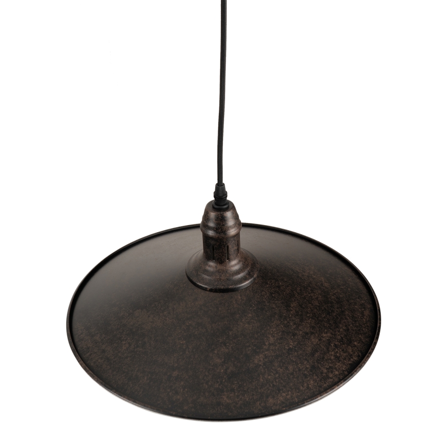 BRILAGI - Pendel på kabel FORGE 1xE27/60W/230V Ø 36 cm brun