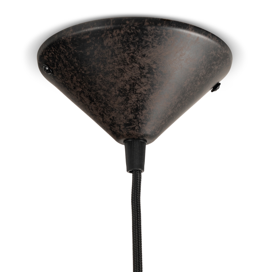 BRILAGI - Pendel på kabel FORGE 1xE27/60W/230V Ø 36 cm brun