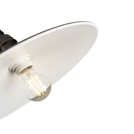 BRILAGI - Pendel på kabel FORGE 1xE27/60W/230V Ø 36 cm brun