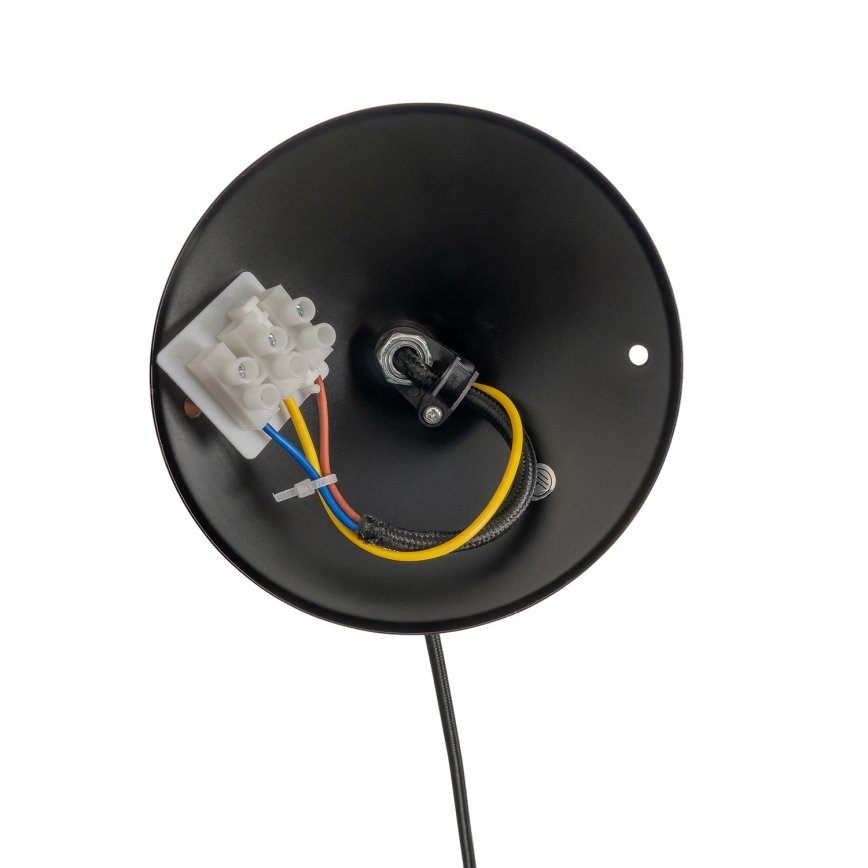 BRILAGI - Pendel på kabel FORGE 1xE27/60W/230V Ø 36 cm brun