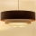 Brilagi - Pendel på kabel LUNETA 3xE27/60W/230V Ø 80 cm brun/beige/creme