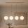 Brilagi - Pendel på kabel MILO 4xE27/60W/230V beige/guld