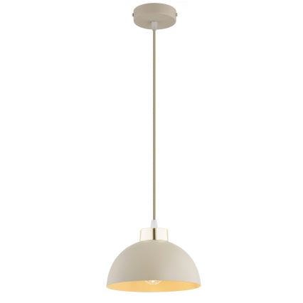 Brilagi - Pendel på kabel MOON 1xE27/60W/230V Ø 18 cm beige/guld