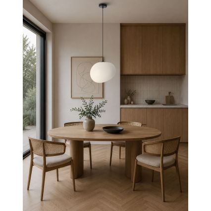 BRILAGI - Pendel på kabel PEBBLES 1xE27/40W/230V Ø 30 cm sort