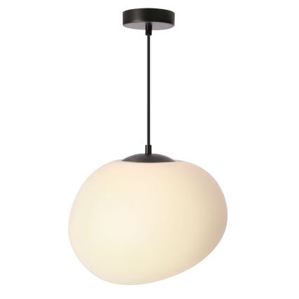 BRILAGI - Pendel på kabel PEBBLES 1xE27/40W/230V Ø 30 cm sort