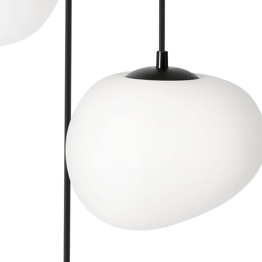 BRILAGI - Pendel på kabel PEBBLES 3xE27/40W/230V Ø 42 cm sort