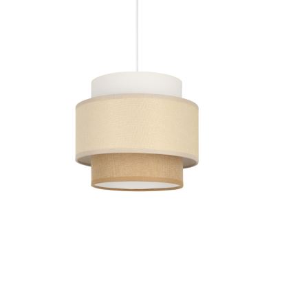 Brilagi - Pendel på kabel RESNA 1xE27/60W/230V Ø 20 cm creme/beige