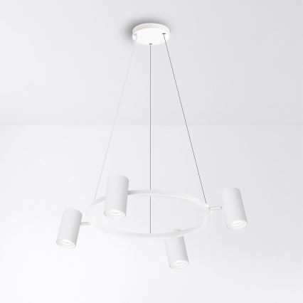 Brilagi - Pendel på kabel SELE 4xGU10/30W/230V hvid
