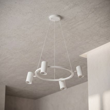 Brilagi - Pendel på kabel SELE 4xGU10/30W/230V hvid