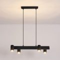 Brilagi - Pendel på kabel SELE 4xGU10/30W/230V sort