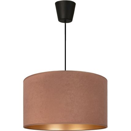 Brilagi - Pendel på kabel VELVET 1xE27/60W/230V Ø 40 cm beige/guld