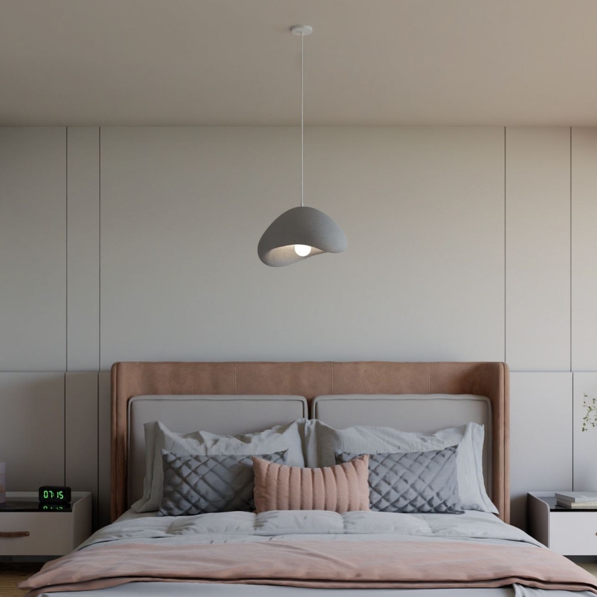 Brilagi - Pendel på kabel WABI SABI 1xE27/40W/230V grå