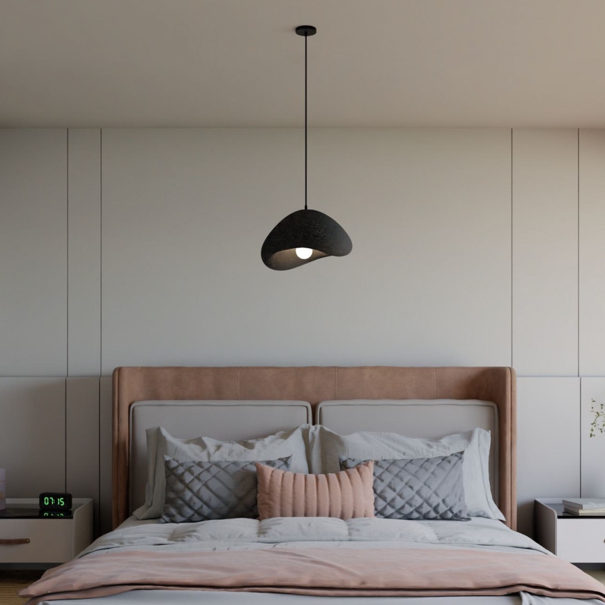 Brilagi - Pendel på kabel WABI SABI 1xE27/40W/230V sort