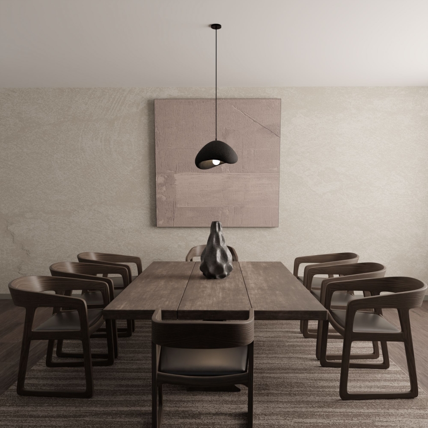 Brilagi - Pendel på kabel WABI SABI 1xE27/40W/230V sort