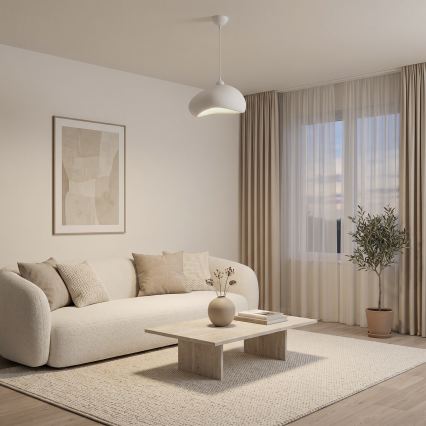 Brilagi - Pendel på kabel WABI SABI 1xE27/40W/230V Ø 32 cm hvid