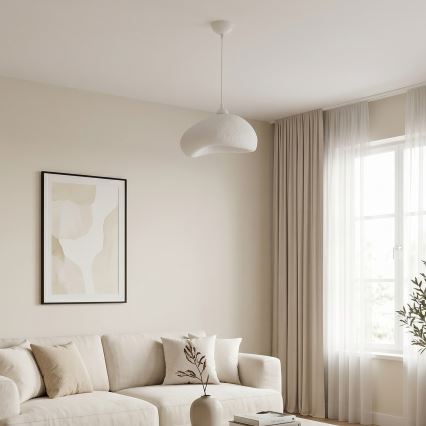 Brilagi - Pendel på kabel WABI SABI 1xE27/40W/230V Ø 32 cm hvid