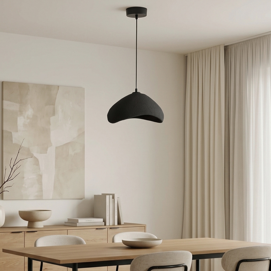 Brilagi - Pendel på kabel WABI SABI 1xE27/40W/230V Ø 33 cm sort