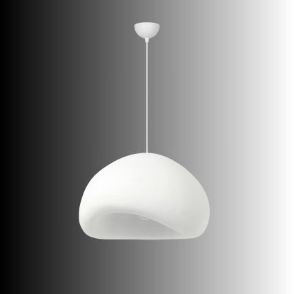 Brilagi - Pendel på kabel WABI SABI 1xE27/40W/230V Ø 50 cm hvid
