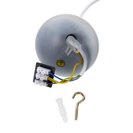 Brilagi - Pendel på kabel WABI SABI 1xE27/40W/230V Ø 50 cm hvid