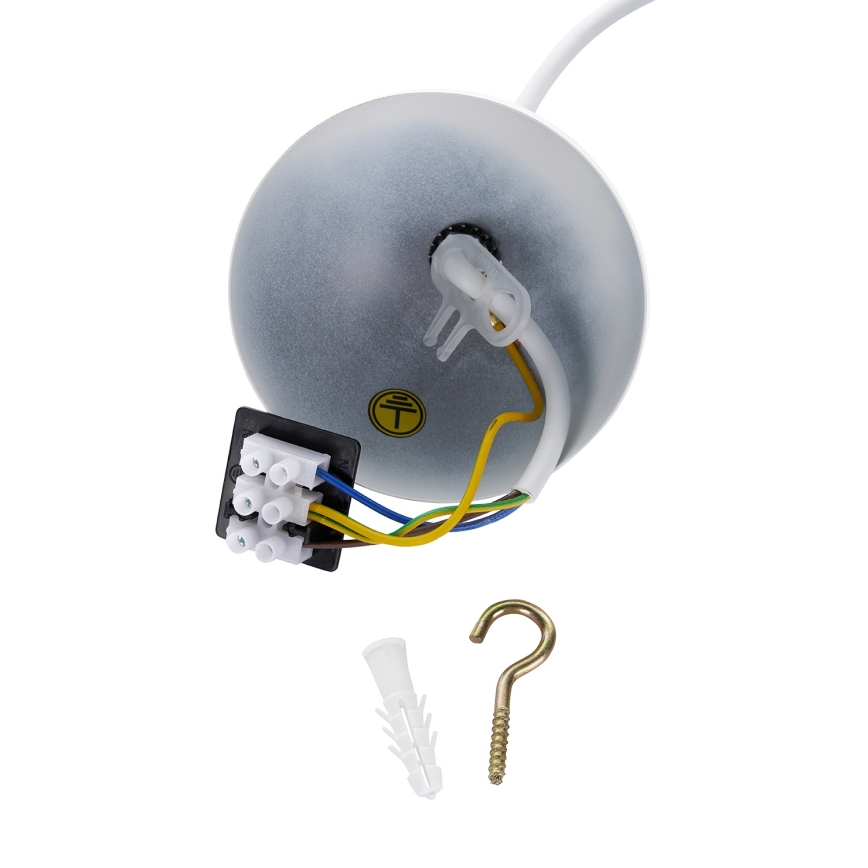 Brilagi - Pendel på kabel WABI SABI 1xE27/40W/230V Ø 50 cm hvid