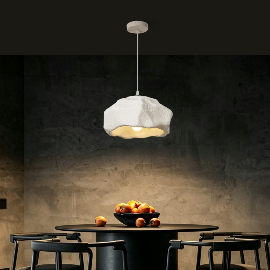 BRILAGI - Pendel på kabel WABI SABI 1xE27/60W/230V Ø 30 cm hvid