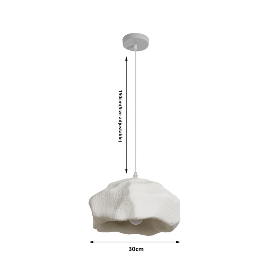 BRILAGI - Pendel på kabel WABI SABI 1xE27/60W/230V Ø 30 cm hvid