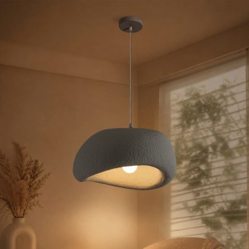 BRILAGI - Pendel på kabel WABI SABI 1xE27/60W/230V Ø 40 cm grå