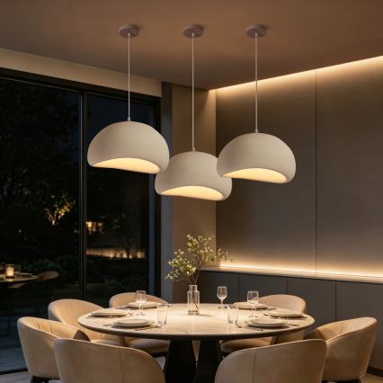 BRILAGI - Pendel på kabel WABI SABI 1xE27/60W/230V Ø 40 cm hvid
