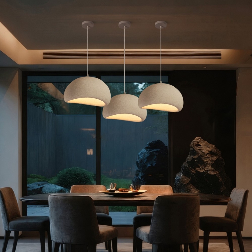 BRILAGI - Pendel på kabel WABI SABI 1xE27/60W/230V Ø 40 cm hvid