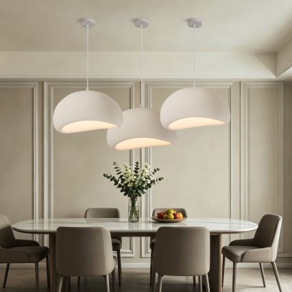 BRILAGI - Pendel på kabel WABI SABI 1xE27/60W/230V Ø 50 cm hvid