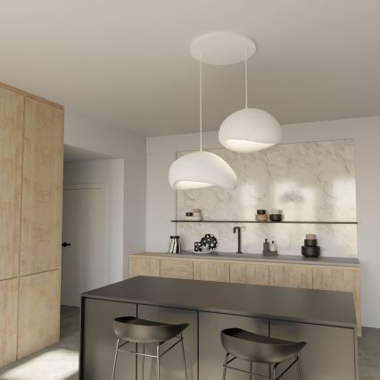 Brilagi - Pendel på kabel WABI SABI 2xE27/40W/230V hvid