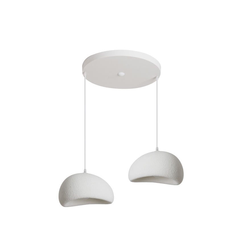 BRILAGI - Pendel på kabel WABI SABI 2xE27/60W/230V hvid