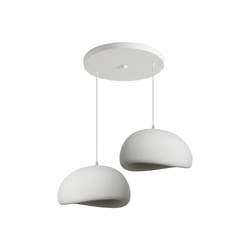 BRILAGI - Pendel på kabel WABI SABI 2xE27/60W/230V hvid