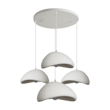 BRILAGI - Pendel på kabel WABI SABI 4xE27/60W/230V hvid