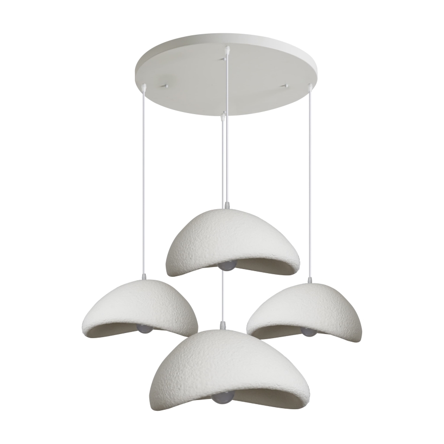 BRILAGI - Pendel på kabel WABI SABI 4xE27/60W/230V hvid