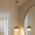 Brilagi - Pendel på ledning COSMO 1xE27/60W/230V Ø 18 cm beige/guld