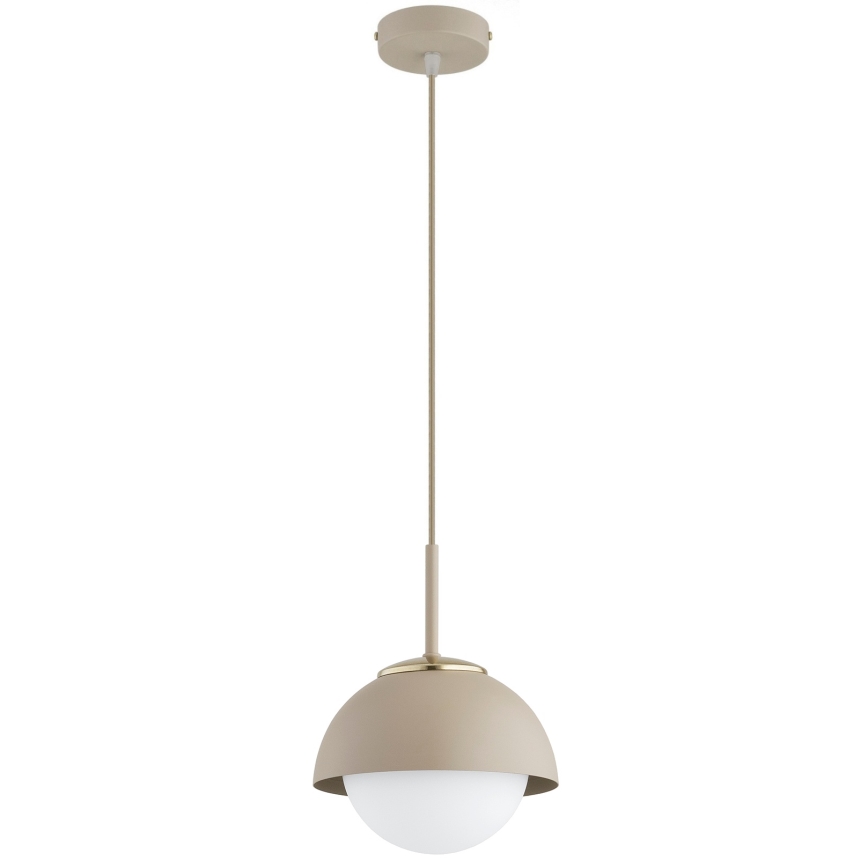 Brilagi - Pendel på ledning COSMO 1xE27/60W/230V Ø 18 cm beige/guld