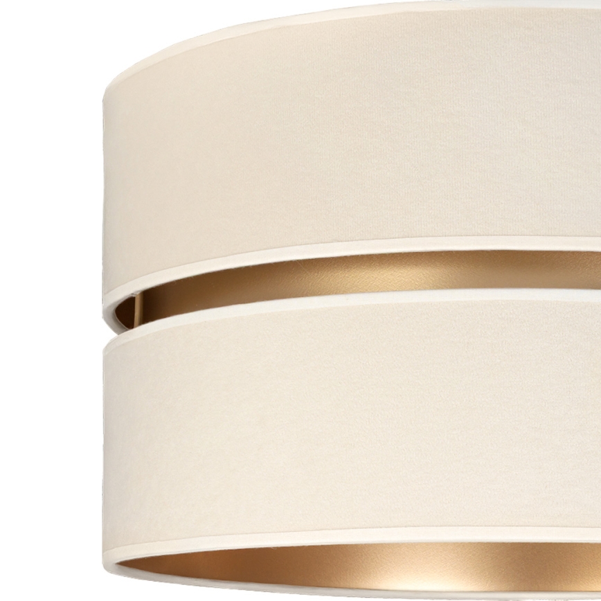 Brilagi - Pendel på ledning DUO-DUO 1xE27/60W/230V Ø 40 cm creme/guld