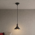 BRILAGI - Pendel på ledning FORGE 1xE27/60W/230V Ø 22 cm brun