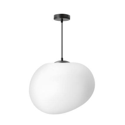 BRILAGI - Pendel på ledning PEBBLES 1xE27/40W/230V Ø 40 cm sort