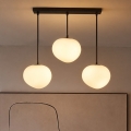 BRILAGI - Pendel på ledning PEBBLES 3xE27/40W/230V sort