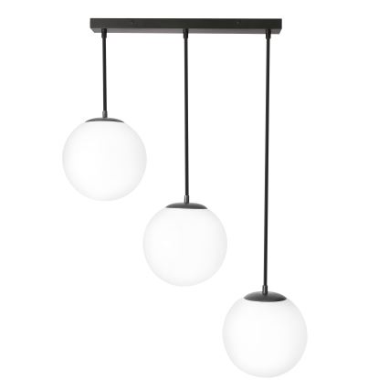 BRILAGI - Pendel på ledning POLOS 3xE27/40W/230V sort