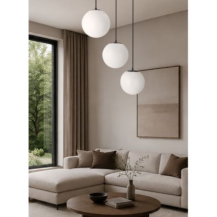 BRILAGI - Pendel på ledning POLOS 3xE27/40W/230V sort
