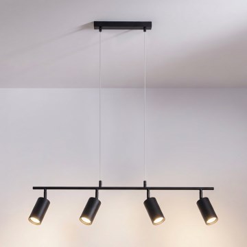 Brilagi - Pendel på ledning SELE 4xGU10/30W/230V sort