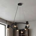 Brilagi - Pendel på ledning SELE 6xGU10/30W/230V sort