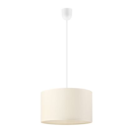 Brilagi - Pendel på ledning SIRIJA MODERN 1xE27/60W/230V Ø 35 cm cremefarvet